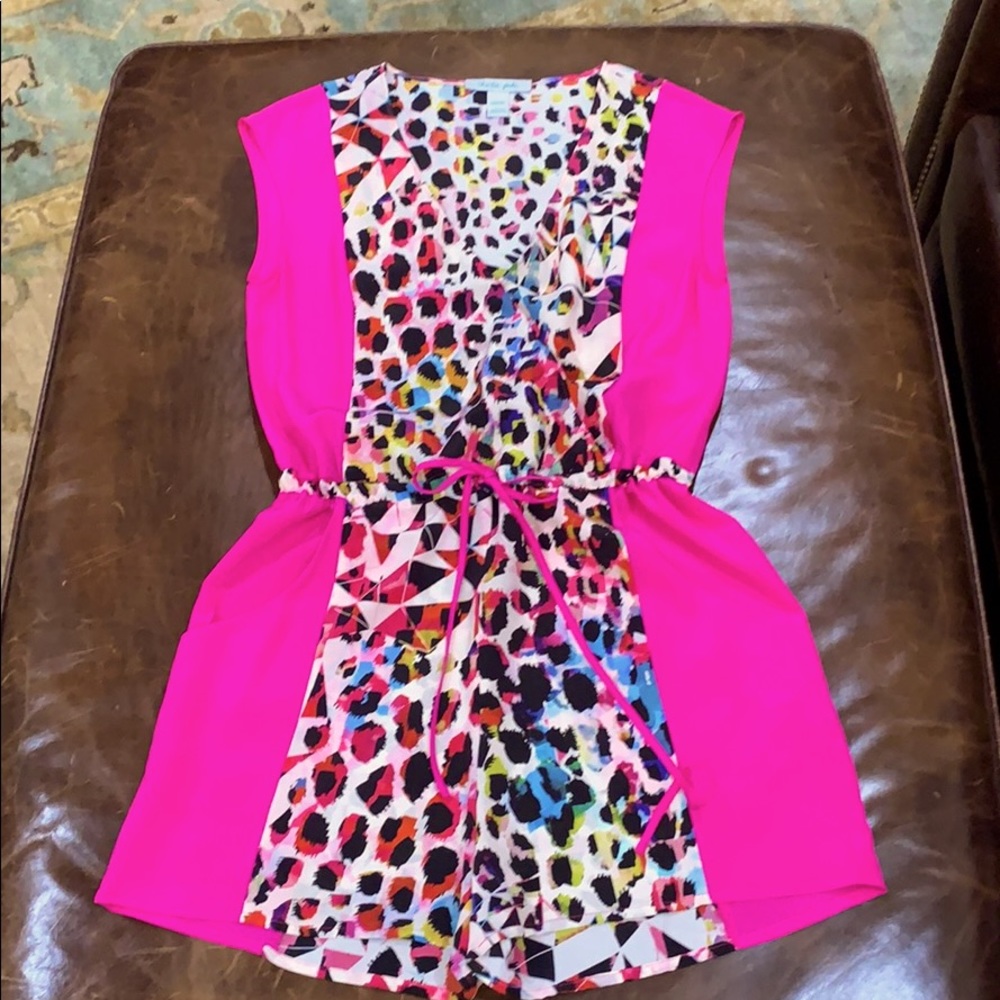 Charlie Jade silk romper, size xs